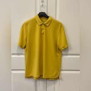 L. L. Bean Mens Traditional Fit Polo Shirt Size XL Regular Yellow